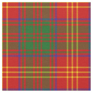 Tissu Tartan écossais de clan de brûlures