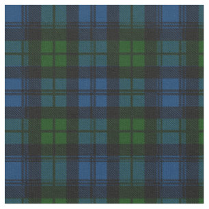 Tissu Tartan écossais de clan de Campbell