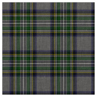 Tissu Tartan gris et jaune plaid