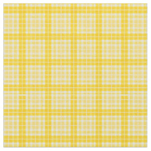 Tissu Tartan jaune or brillant En vichy plaid