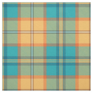 Tissu Tartan Martin-pêcheur