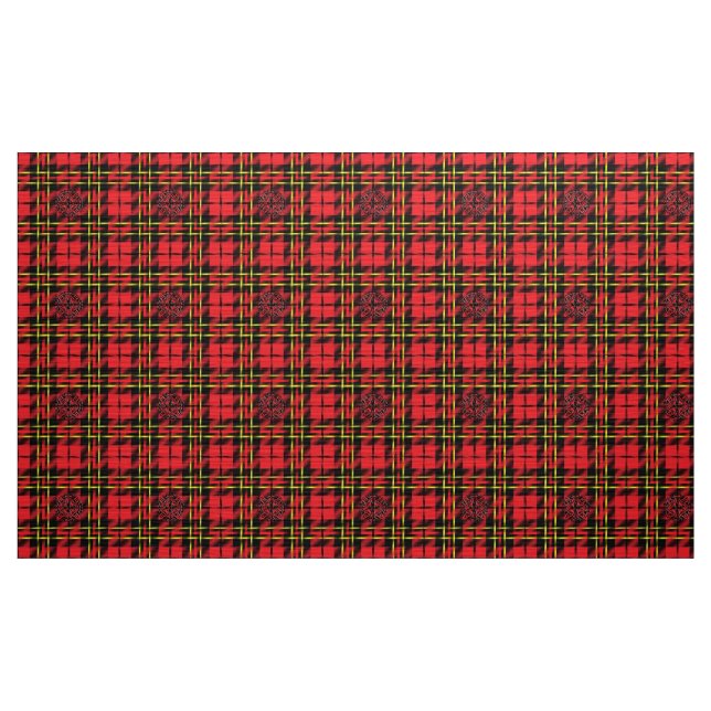 Tissu Tartan moderne Brodie avec motif (Yard)