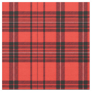 Tissu Tartan Plaid Rouge traditionnel Collection moderne