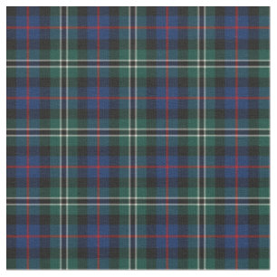 Tissu Tartan rose de chasse de clan