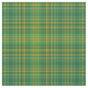 Tissu Tartan vert riche (Plaid) personnalisé