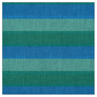 Teal atomique et toile naturelle de rayures de