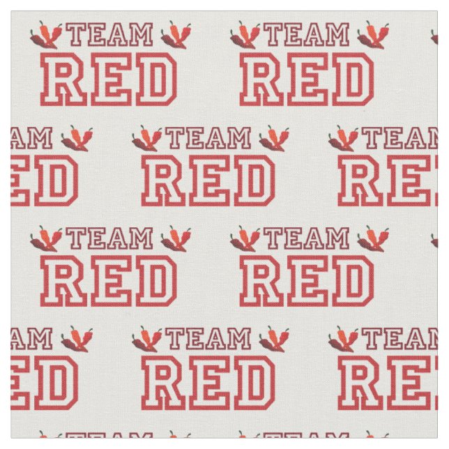 Tissu TEAM RED Chile Fabric (Fermer)