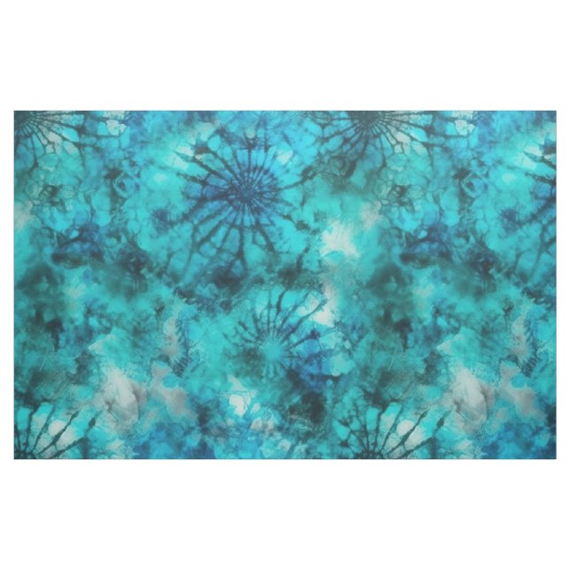 Tissu Teinture Turquoise (Yard)