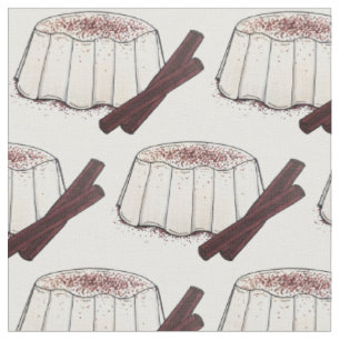 Tissu Temblek Puerto Rican Coconut Dessert Pudding