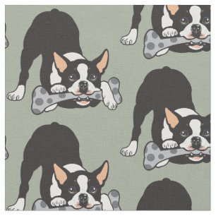 Tissu Terrier de Boston