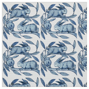 Tissu Textiles de William De Morgan Rabbits