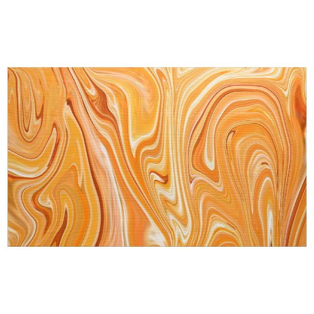 Tissu Texture en marbre 3 orange numérique (Yard)