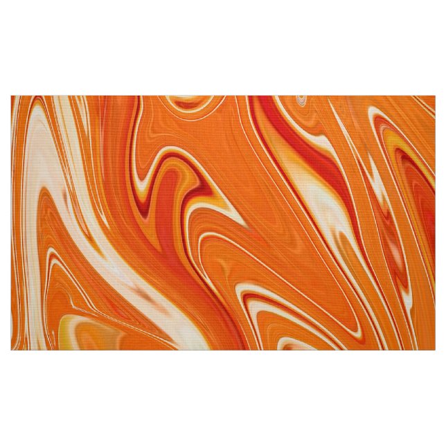 Tissu Texture marbrée orange numérique1 Fabric (Fat Quarter)