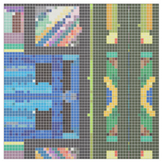 Tissu The Acrylic Geometric Corner