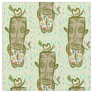 Tissu Tiki de tabagisme