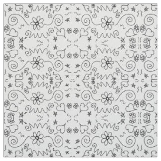 Tissu tirages motif