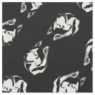 Tissu Tissus de malamut Husky Fabric Dog Textiles