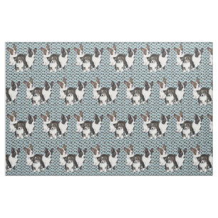 Tissu Toile de Cardigan Corgi