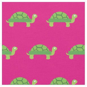 Tissu Tortue mignonne Enfant Nourrisson Pink Tortoise