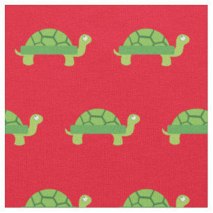 Tissu Tortue mignonne Enfant Nourriture bébé Tortue roug