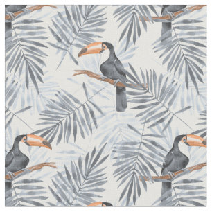 Tissu Toucan gris