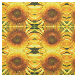 Tissu Tournesol jaune mammouth géant