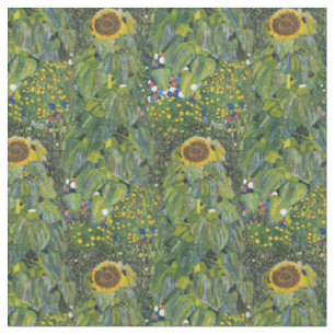 Tissu Tournesol par Gustav Klimt