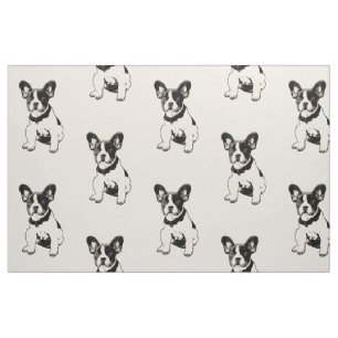 Tissu Tout graphique fait sur commande de chiot de
