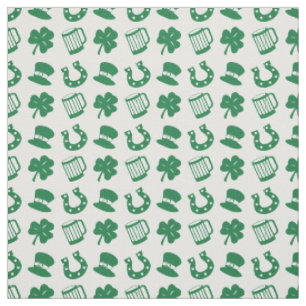 Tissu tout irish, motif