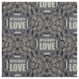 Tissu Tout que vous avez besoin est amour