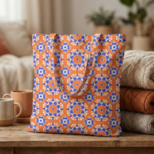 Tissu Traditionnel Ethnic Folk Imprimer Mosaïque Motif M