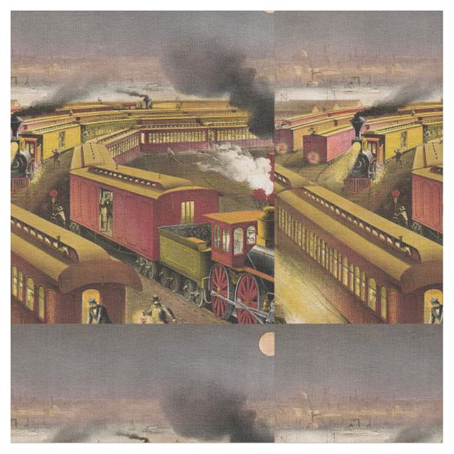 Tissu Train de nuit TEE (Fermer)