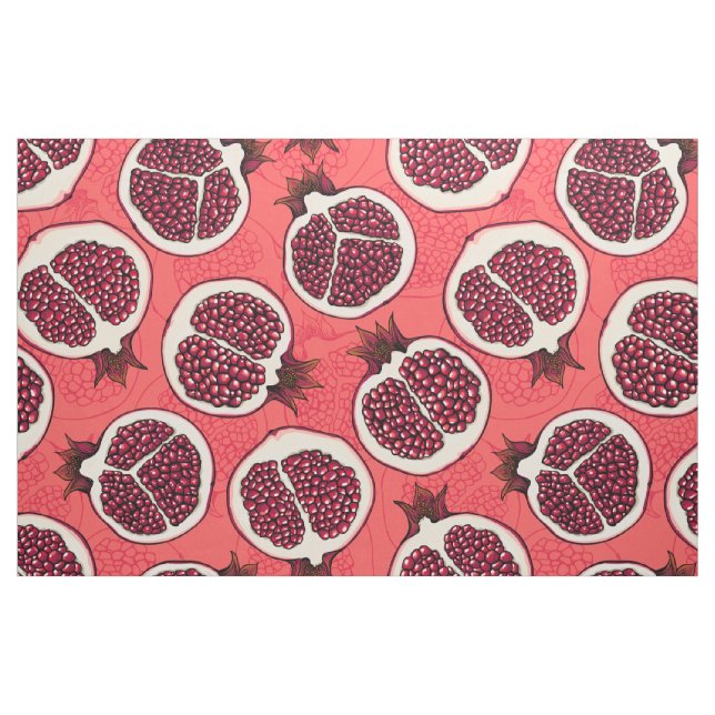 Tissu Tranches de grenade 2 (Fat Quarter)