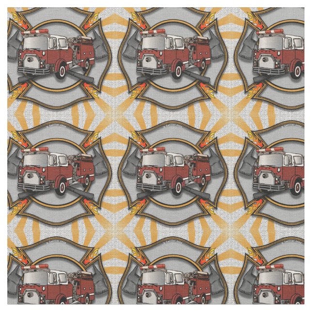 Tissu Traverse de pompier (Fermer)