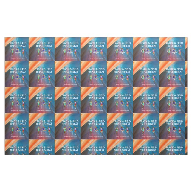 Tissu Triple SUPÉRIEUR de voie (Fat Quarter)