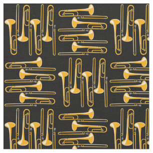 Tissu Trombone Crosshatch Motif
