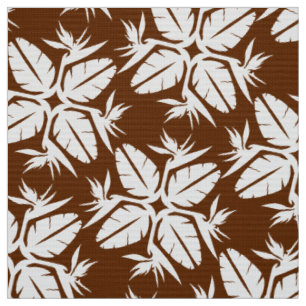Tissu Tropical Hawaiian Quilt Motif Bird of Paradise