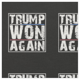 Tissu Trump remporte à nouveau la victoire