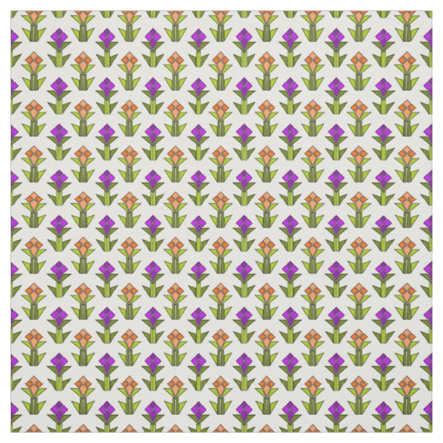 Tissu Tulipes (Échantillon)