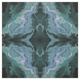 Tissu Turbulence bleue Acrylique pour l'art Abstrait