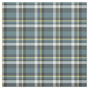 Tissu Turquoise bleu jaune blanc gris Tartan Carré Motif