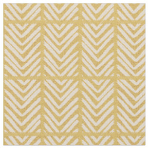 Tissu Tweed à carreaux herringbone classique - beurre ne