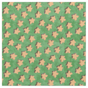 Tissu Un membre en bois sur vert Nuit du jeu