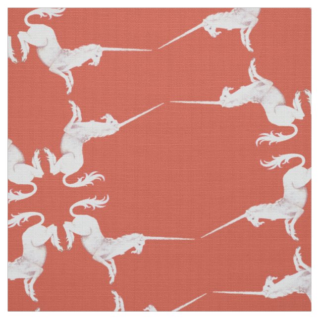 Tissu Unicorn - licorne - Unicorne - licornes (Échantillon)