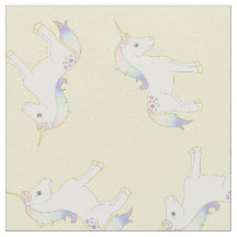 Unicorn Pastel Arc-en-ciel jaune