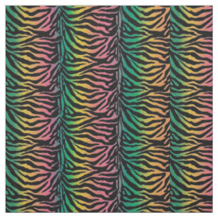 Tissu urbain psychédélique de poster de animal d