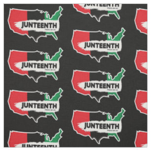 Tissu USA Carte Jeudi 11ème Journée de la Liberté