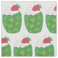 UTAH Green Gelatin Dessert Parfait fraise