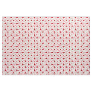 Tissu UterRoses - motif croisé rose de répétition