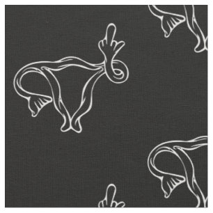 Tissu Uterus à doigt moyen Pro-choix
